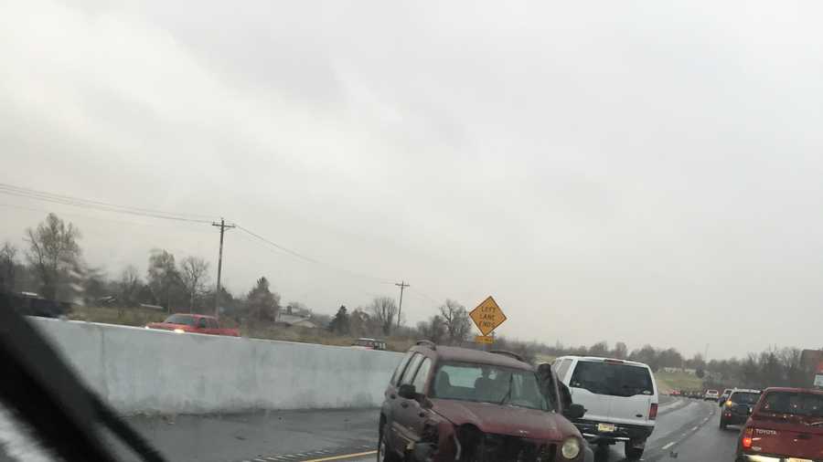 Accident on I-49 exit in Lowell