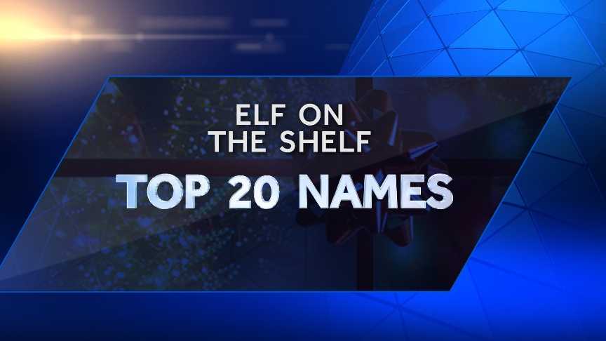Check out the Top 20 Elf on the Shelf names, according to the Elf on the Shelf website.