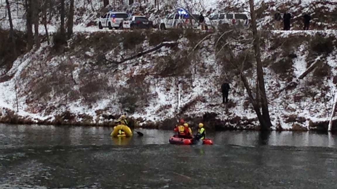 Photos: Truck Plunges In Water At Lake Atalanta