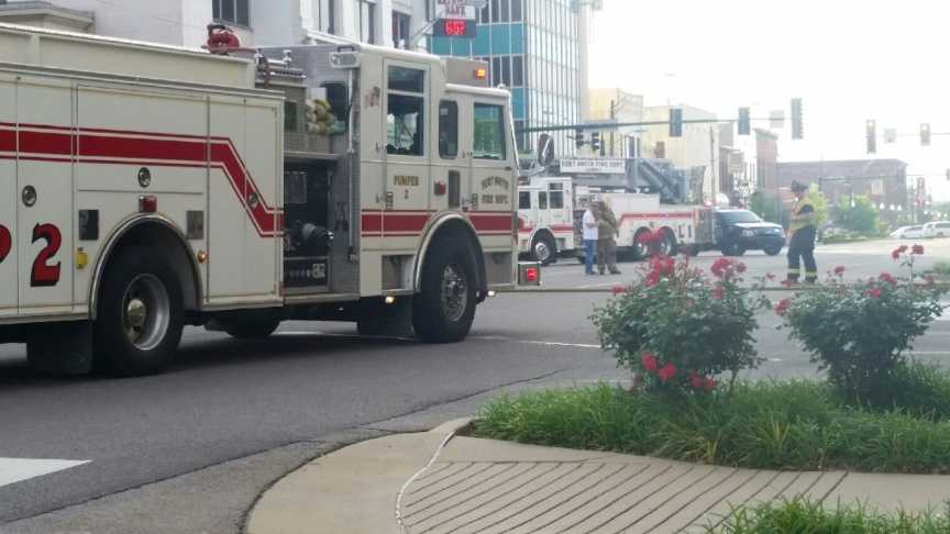 Crews respond to fire in downtown Fort Smith
