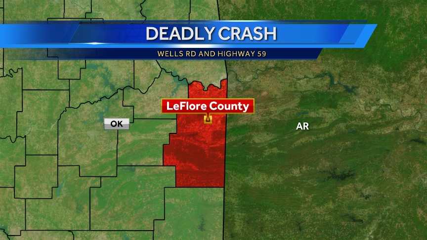 Victims identified in fatal LeFlore County crash