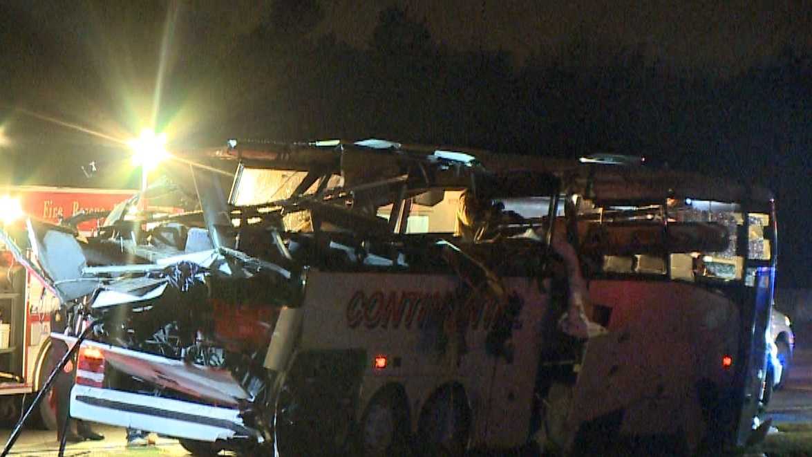 The Latest NTSB to investigate fatal bus crash in Arkansas