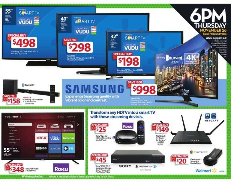 View the Ad 2015 Walmart Black Friday Deals