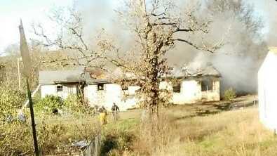 PHOTOS: House Fire in Uniontown