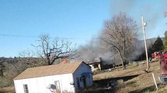 PHOTOS: House Fire in Uniontown