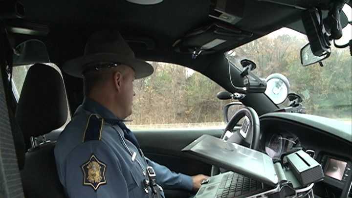 In Arkansas, drivers can expect to see at least one state trooper every 20 miles on Thanksgiving.
