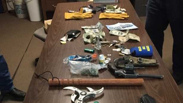 Sheriff: Drugs, weapons seized in traffic stop after robbery
