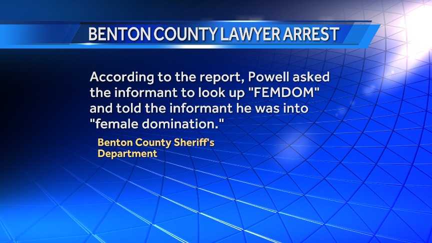 Arrest Report Details: Benton County Attorney Charged