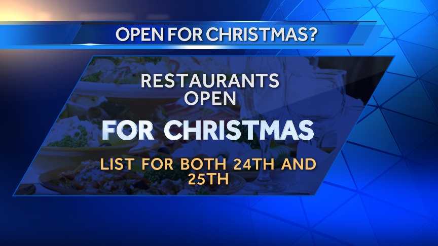 List of Fayetteville restaurants open & serving Christmas meals 2022