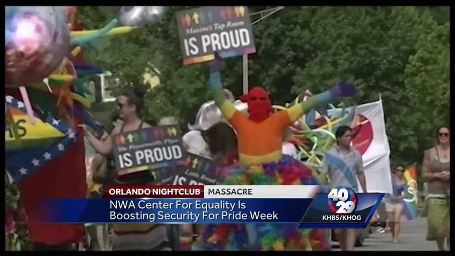Organizers of LGBT Pride Week in Northwest Arkansas have security on their mind.
