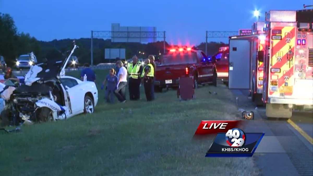 Arkansas State Trooper injured in I-40 crash has been released ...