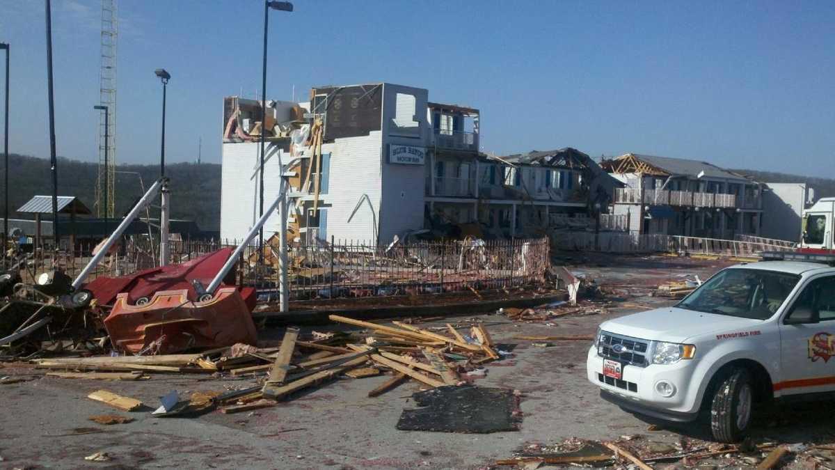 Images Tornado Rips Through Branson