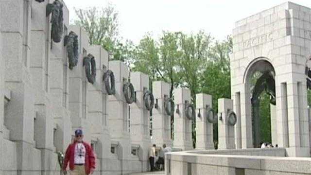 A group of 29 veterans from the Kansas City area take a trip to Washington, D.C., to see the World War II Memorial. KMBC 9's Cliff Judy reports.