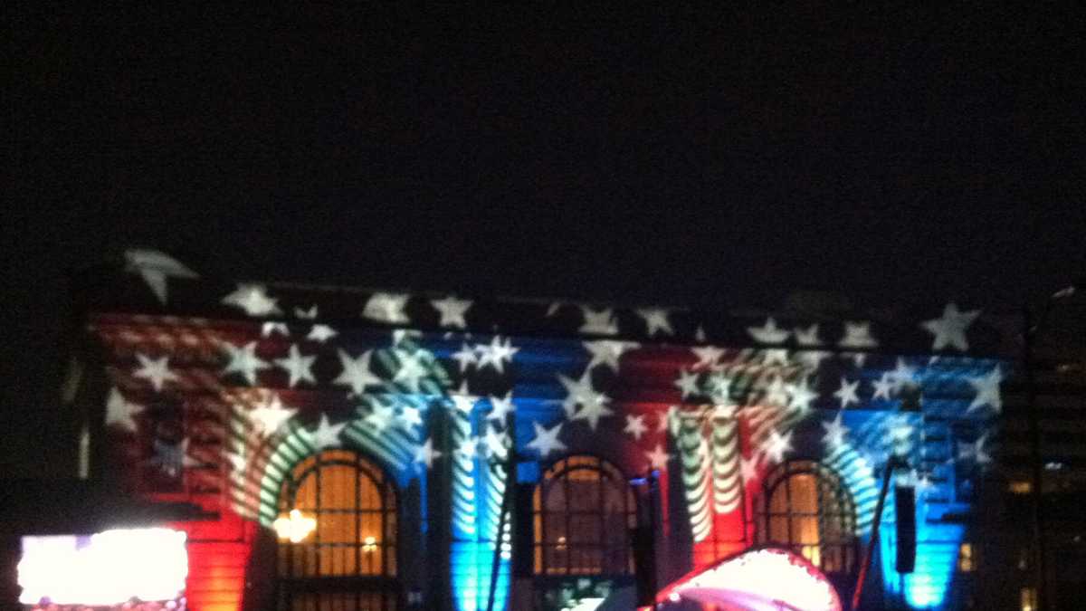 Celebration at the Station