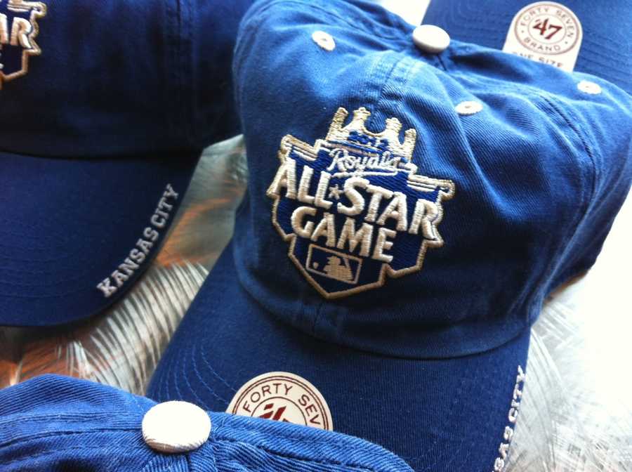 Royals All Star Game 2012 Kansas City large hat cap blue white '47