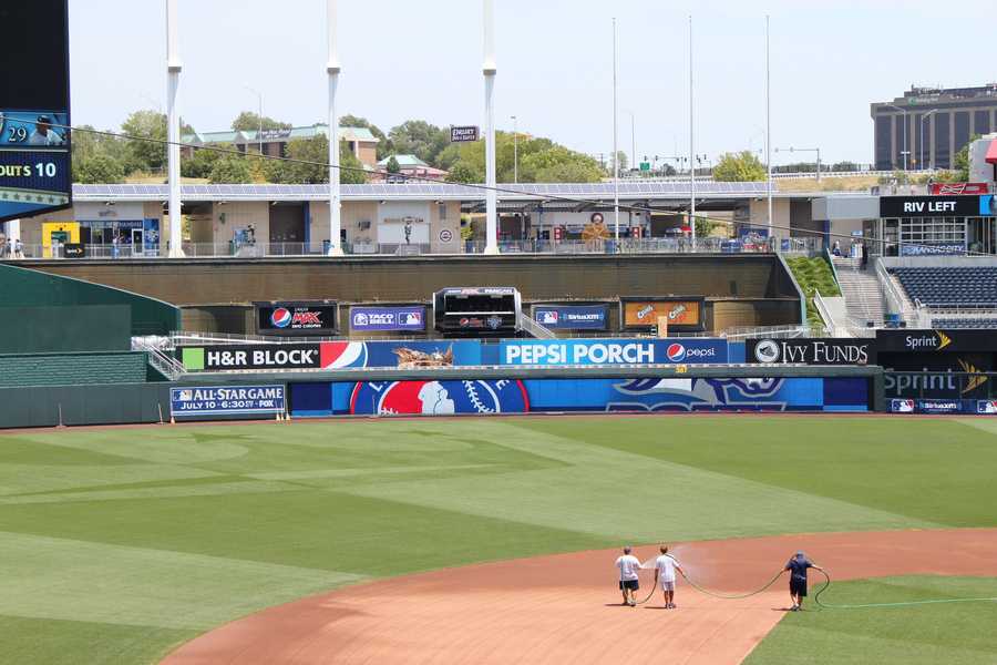 Kauffman Stadium transforming into All-Star venue - The San Diego  Union-Tribune