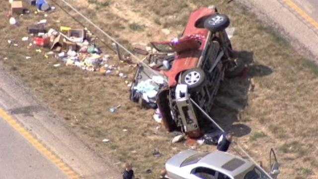 One person was killed in a wreck on I-29 near Dearborn, Mo., on Wednesday morning.
