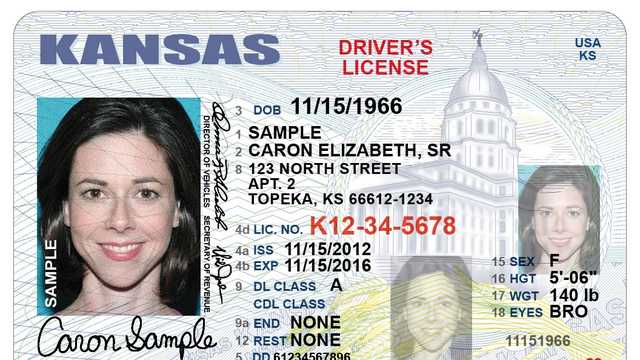 Kansas rolls out new driver's license