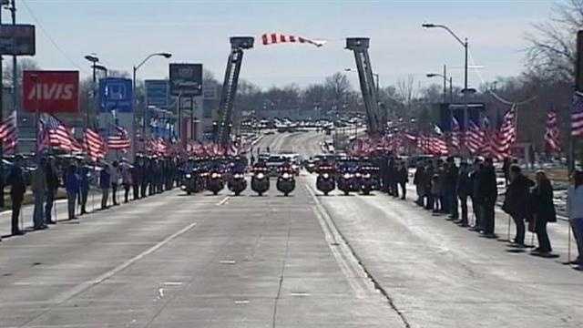 Saturday was a day of rememberance and mourning as the two officers slain last Sunday were laid to rest.
