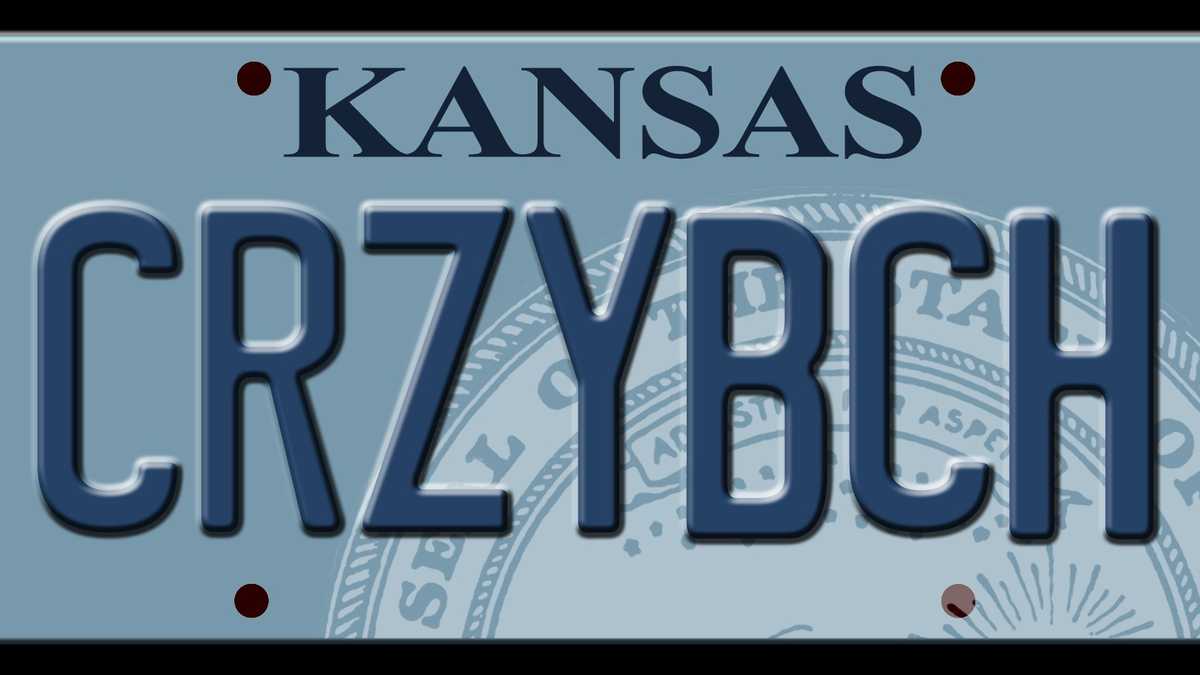 See the license plates you can't have in Kansas