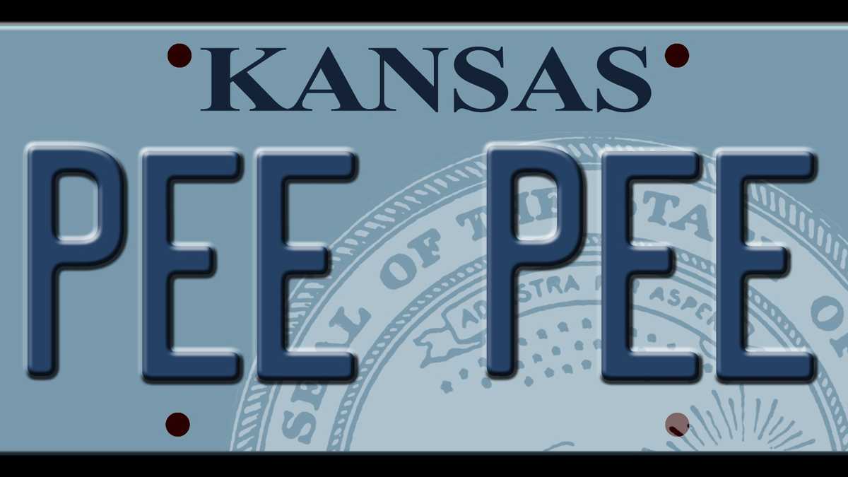 See the license plates you can't have in Kansas