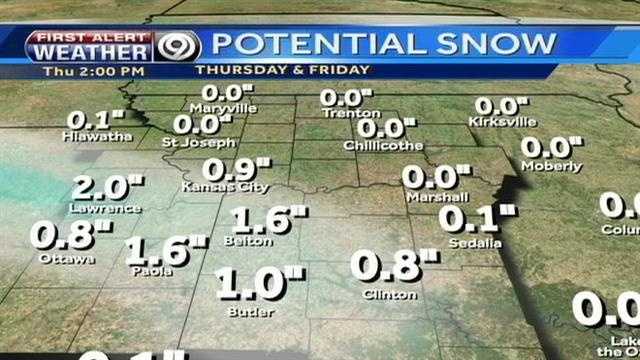See how much snow we could get on Thursday