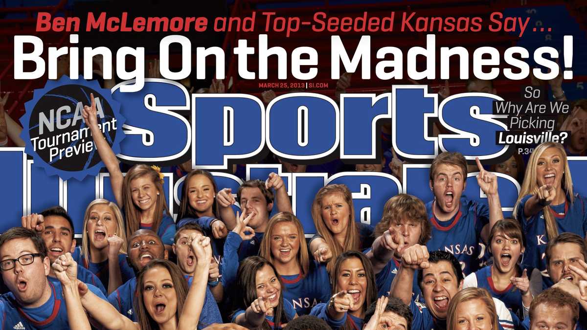 Kansas Jayhawks featured on cover of Sports Illustrated