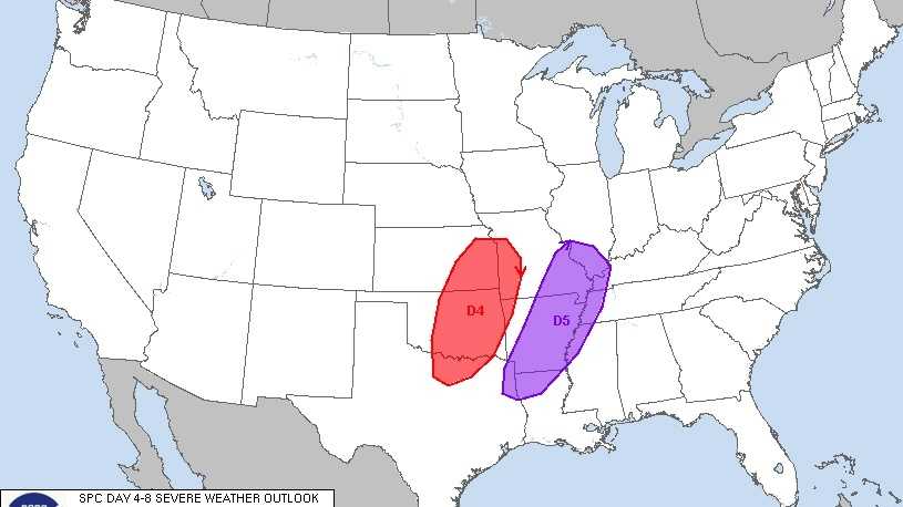 Active weather pattern could bring severe storms next week