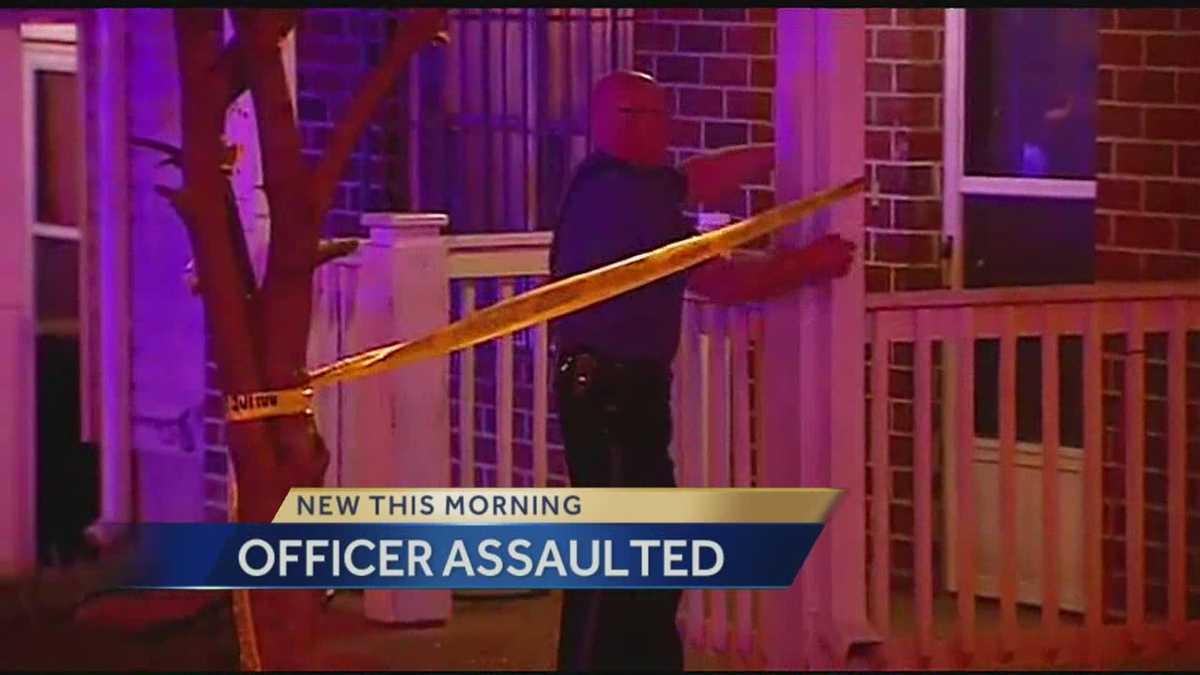 Police: Officer punched in face by suspect