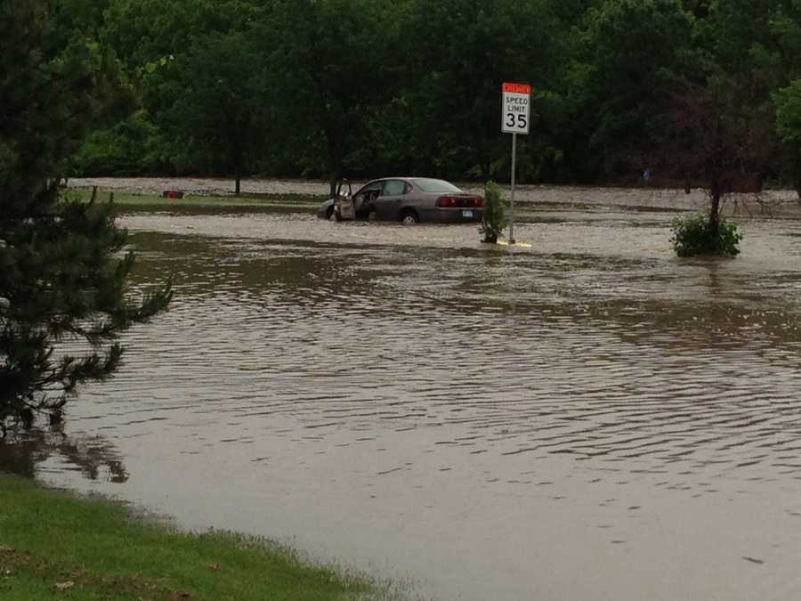 Images: Flash flooding reported across the Kansas City metro