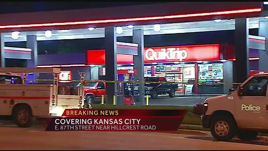 Police 1 critically hurt in shooting outside QT store