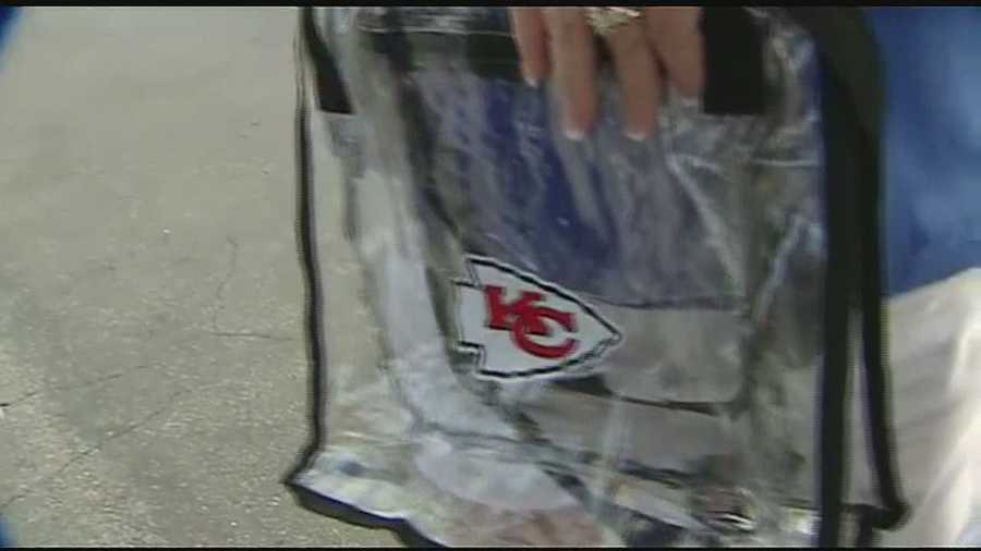 Reminder: Clear bag policy in effect on Saturday