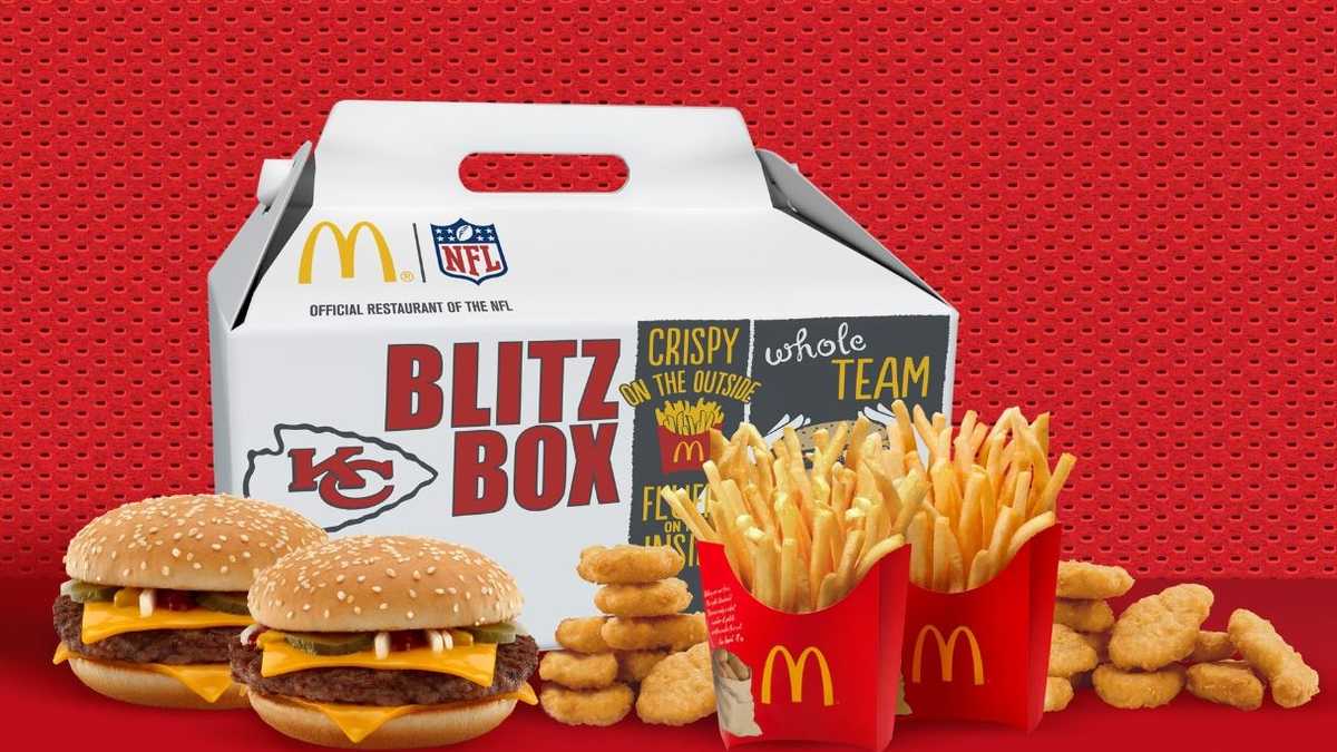 McDonald's Rolls out 'Blitz Box' with Chiefs