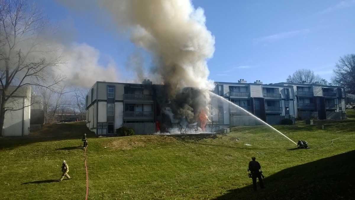 Images: 3-alarm fire heavily damages OP apartment building