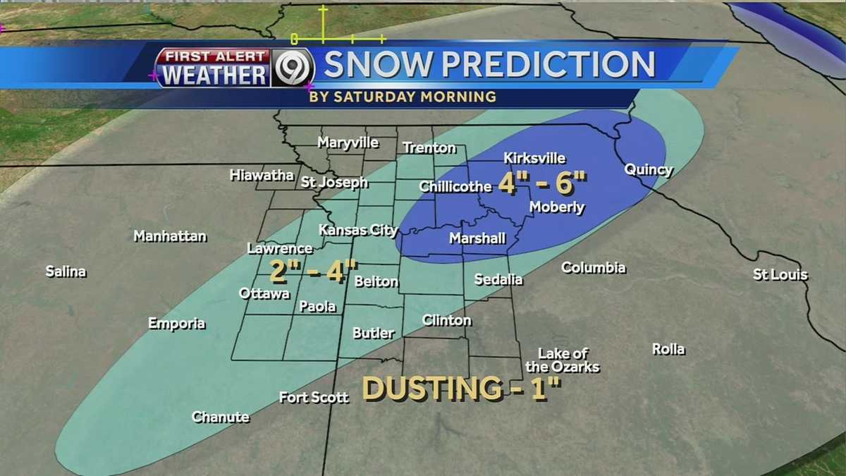 Snow on the way, Winter Storm Watch in effect starting Friday