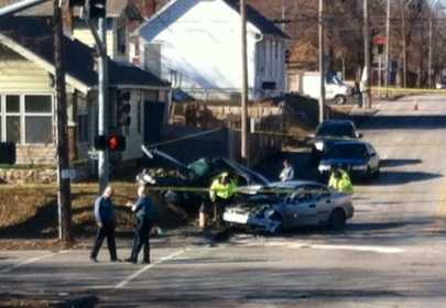 Images: Innocent Bystander Killed In Crash Following Police Chase