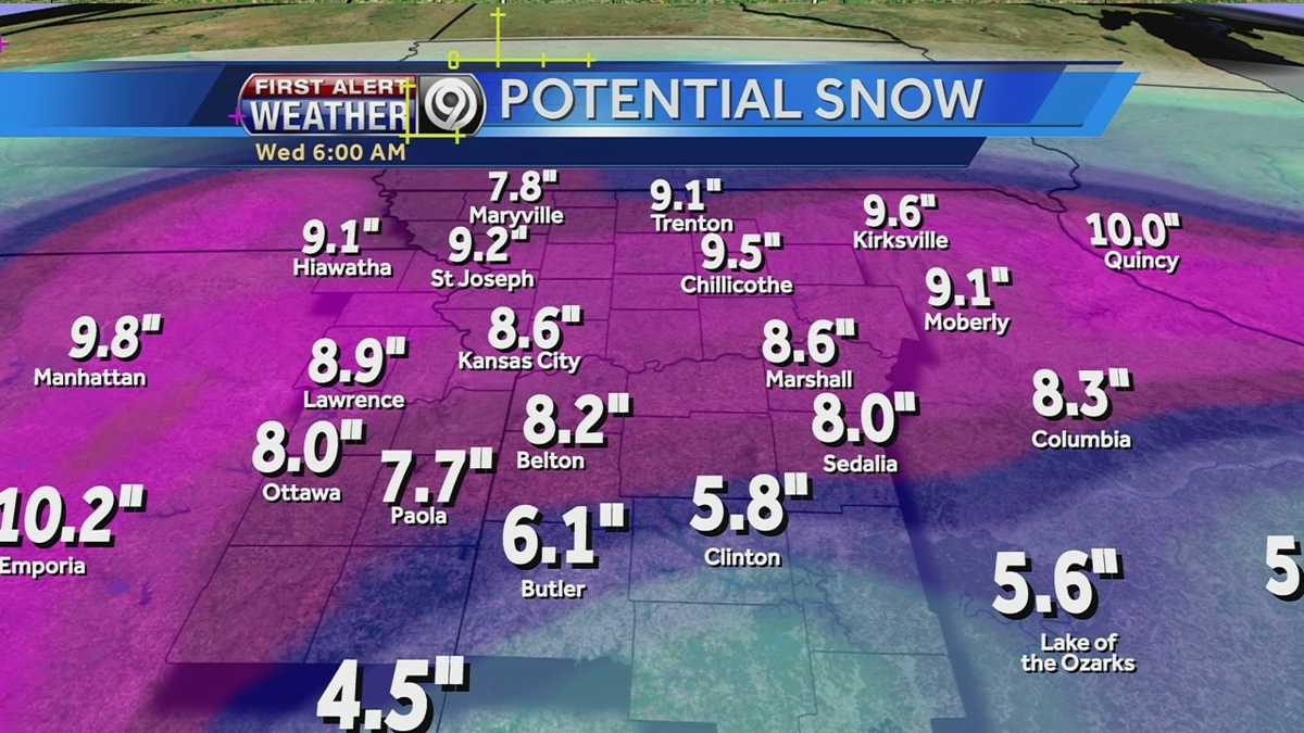 Hourbyhour snowfall forecast See how much snow you'll get