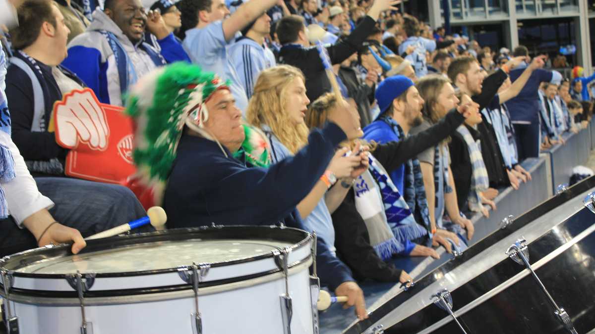 Sporting KC Fans KMBCSeen at Sporting Park