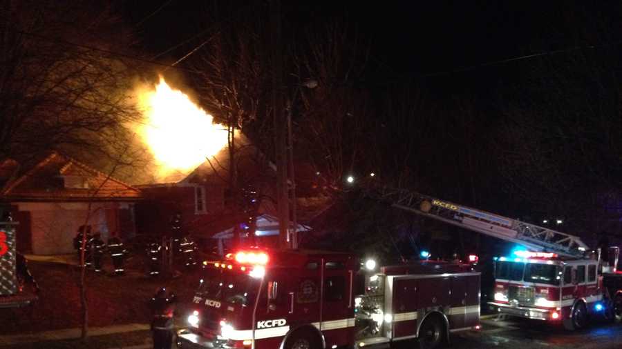 Homeowner escapes house fire in northeast KC