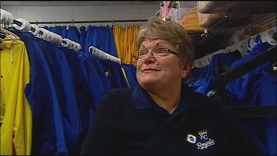 Bev Vratney, the longtime on-site seamstress for the Kansas City Royals, has been keeping the players, umpires and staff at Kauffman Stadium all sewn up for nearly twenty years.