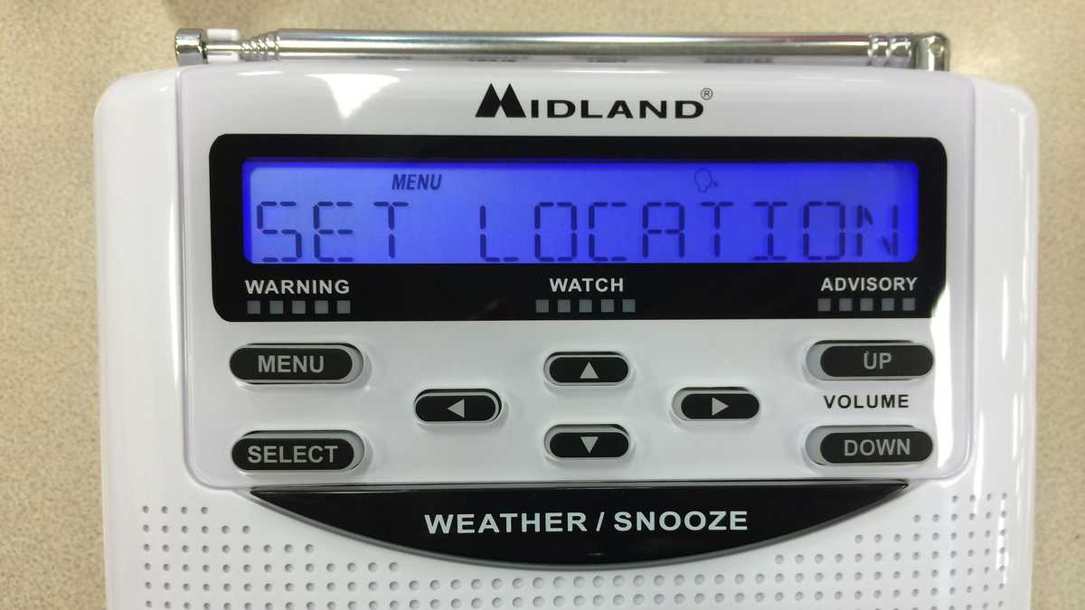 Learn how to program your weather radio