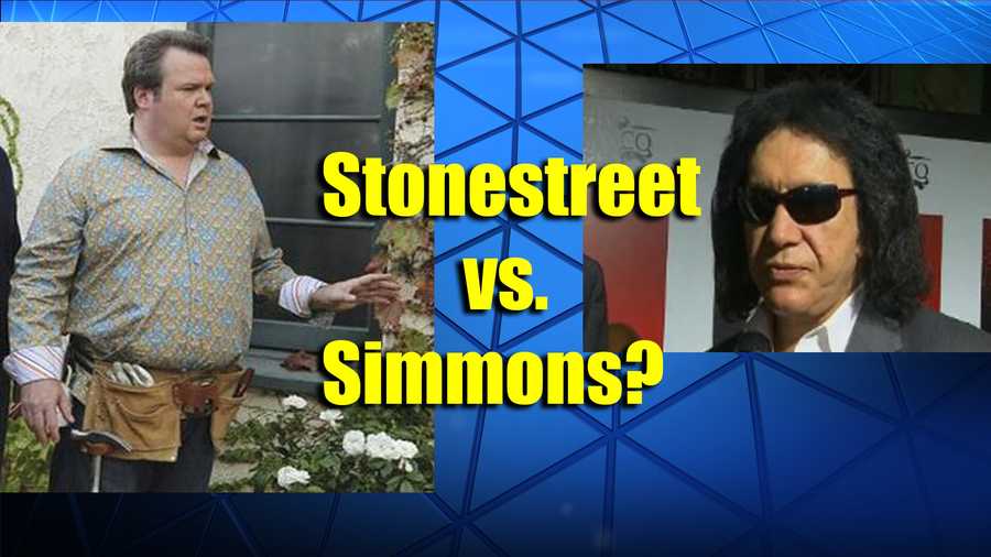 Why is Eric Stonestreet asking Gene Simmons to apologize to his mother?  