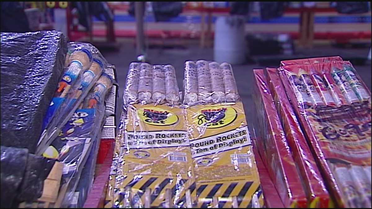 Firework stands opening for Fourth of July business