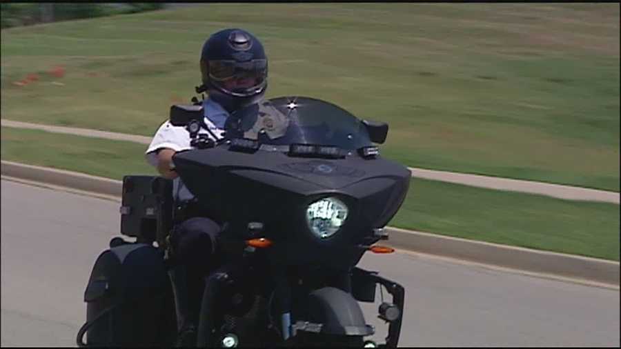 Deputies in the Johnson County Sheriff's Office Motorcycle Unit are showing off a new helmet that may look futuristic and cool, but is designed to improve safety.