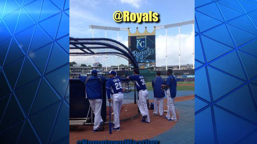 KMBC 9 News meteorologist Nick Bender will join fans in the parking lot for pregame festivities.  Royals host the Tigers tonight at Kauffman Stadium.  