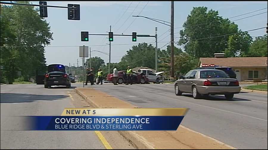 An 11-year-old was killed in a 2-vehicle crash in Independence on Friday morning.