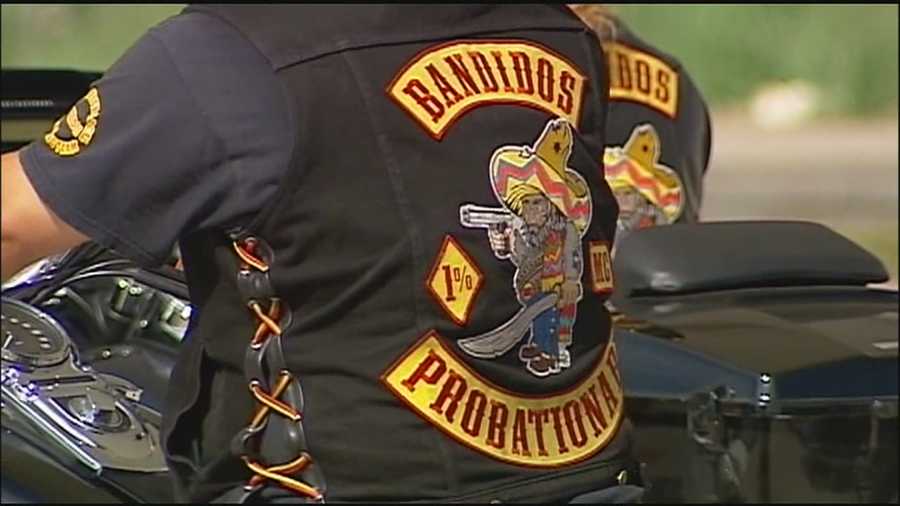 Tensions are rising in Grain Valley, Mo., where 2,000 members of the Bandidos Motorcycle Club are coming face to face with police.