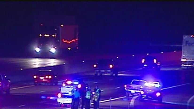 Man hit on I-70 near Little Blue Parkway