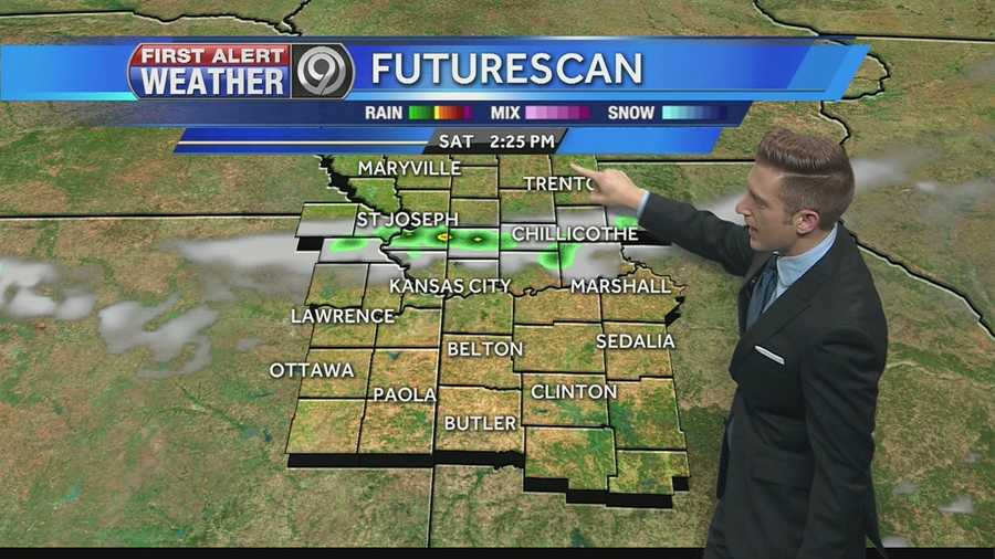 KMBC's Nick Bender tells us when we could see some storms and showers this weekend.