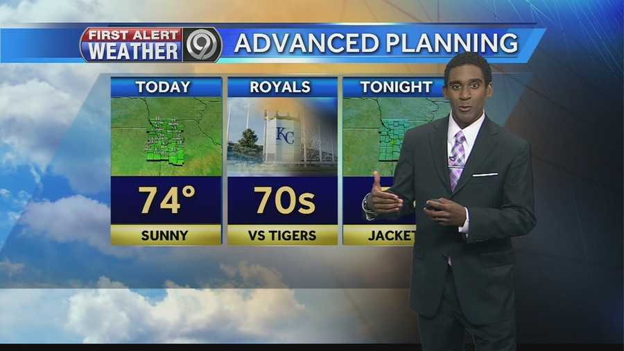 KMBC meteorologist Neville Miller says we can look forward to a sunny and mild Sunday afternoon to wrap up the weekend.